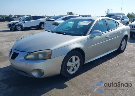 2008 Pontiac Grand Prix from USA, damaged, VIN 2G2WP552081119135